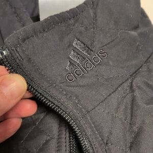 Adidas Charcoal Quilted Jacket